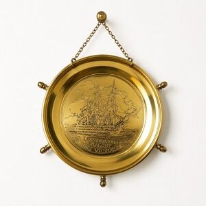 Victory Lord‎ Nelson's Flagship Ship Wheel Wall Hanging Plate